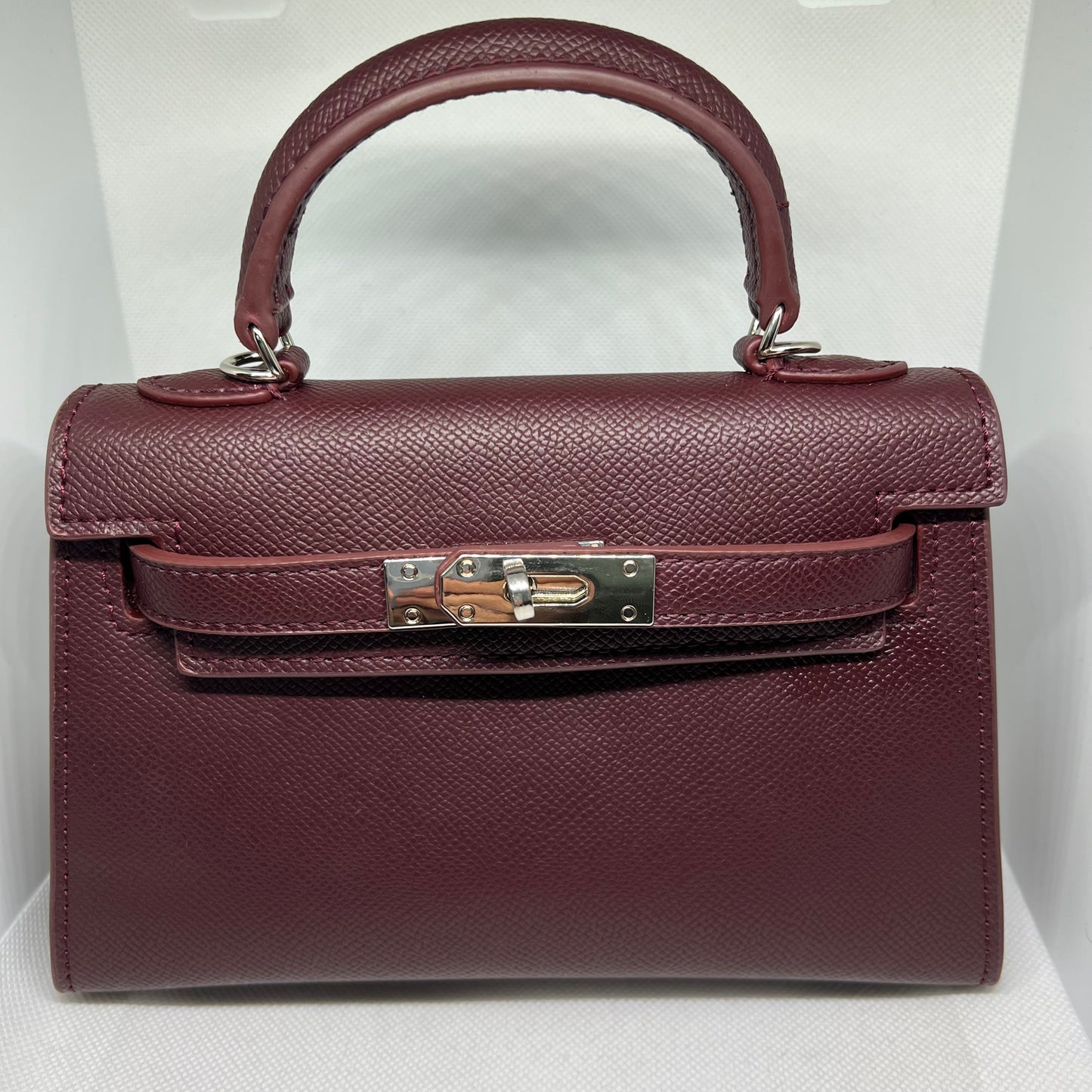 Sac Naéa Paris Rouge Bordeaux