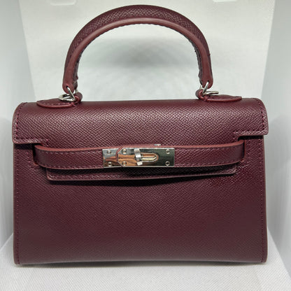 Sac Naéa Paris Rouge Bordeaux