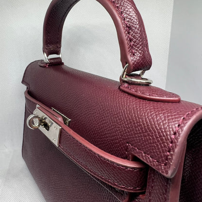 Sac Naéa Paris Rouge Bordeaux