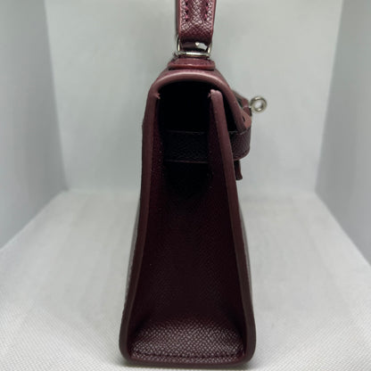 Sac Naéa Paris Rouge Bordeaux