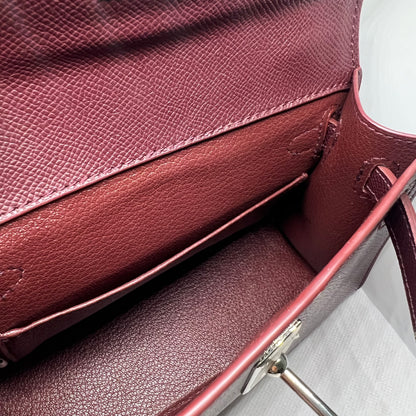 Sac Naéa Paris Rouge Bordeaux